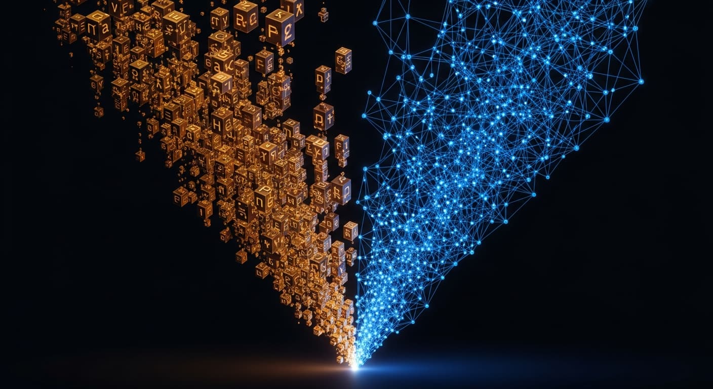 世界模型 vs. 語言模型的架構示意,Photo: Gemini