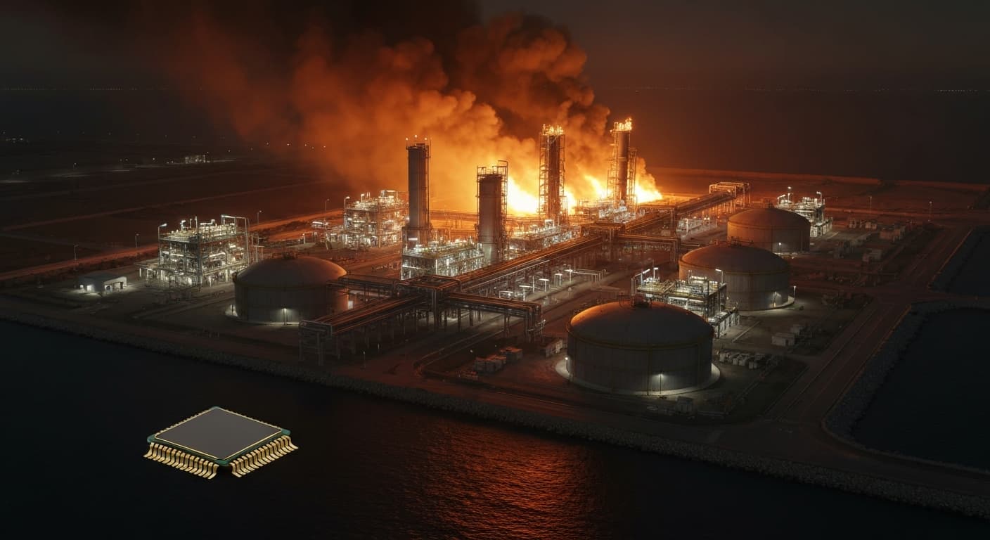 拉斯拉凡著火了 — 美伊衝突如何把半導體供應鏈拉進危機