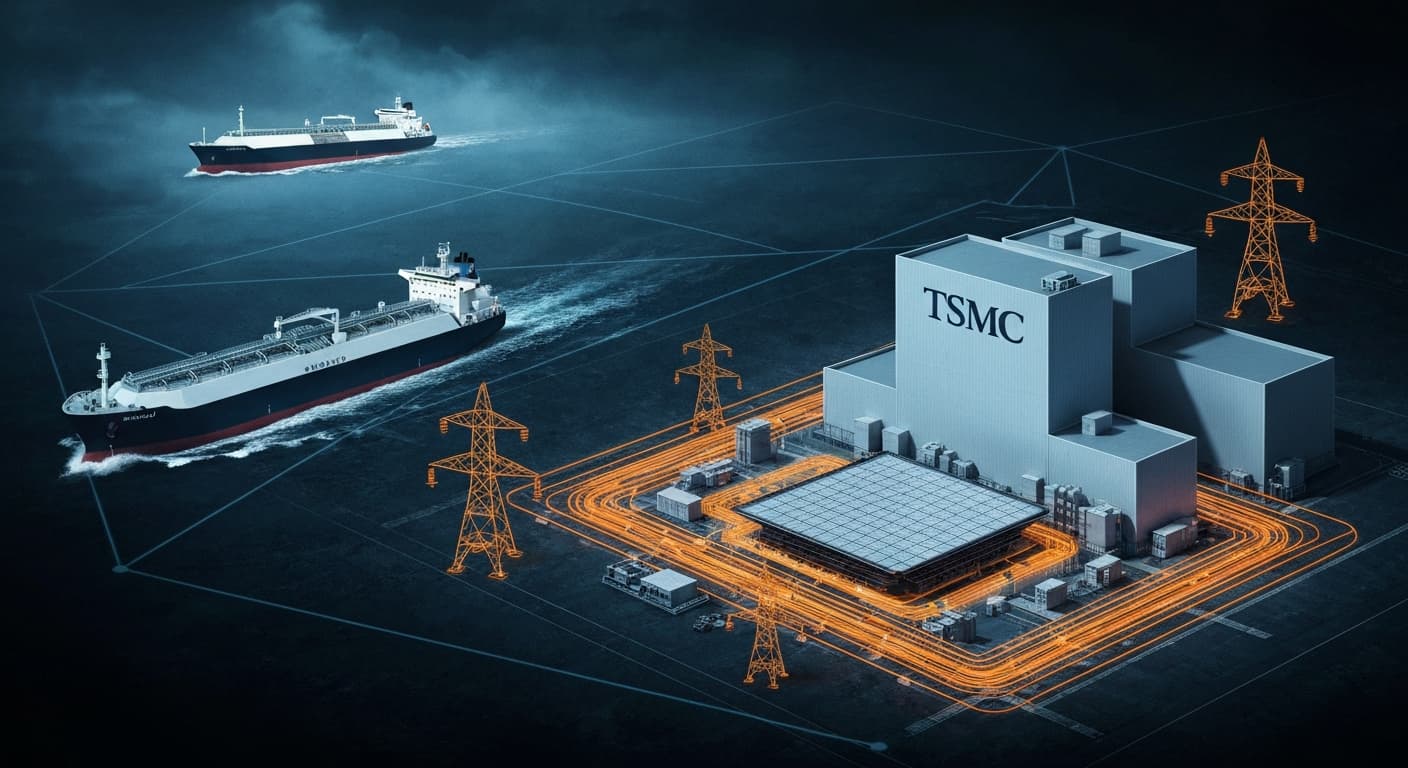 台積電供應鏈的多重依賴:能源、氦氣、關鍵材料,每一條都指向同一個地緣政治風險區域