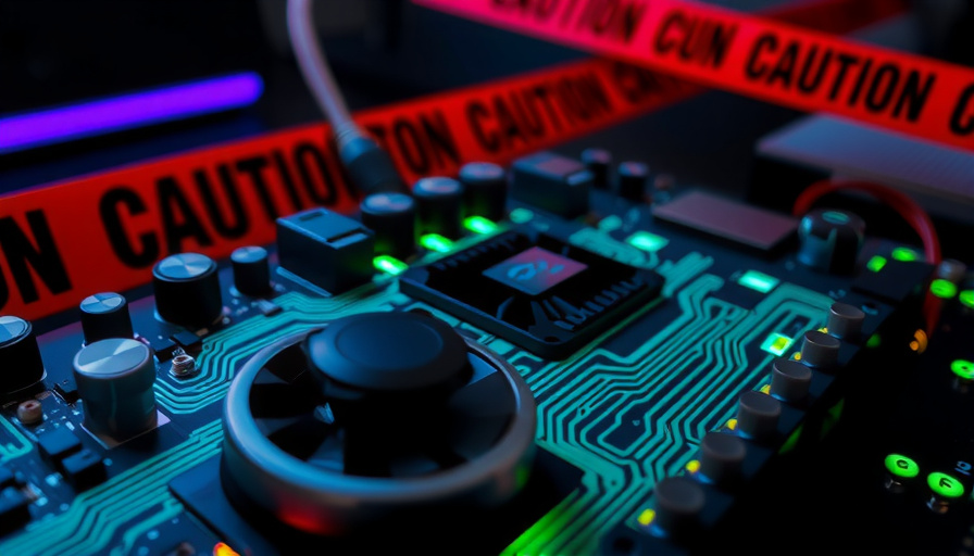 被列管的高端 GPU 電路板——出口管制核心標的